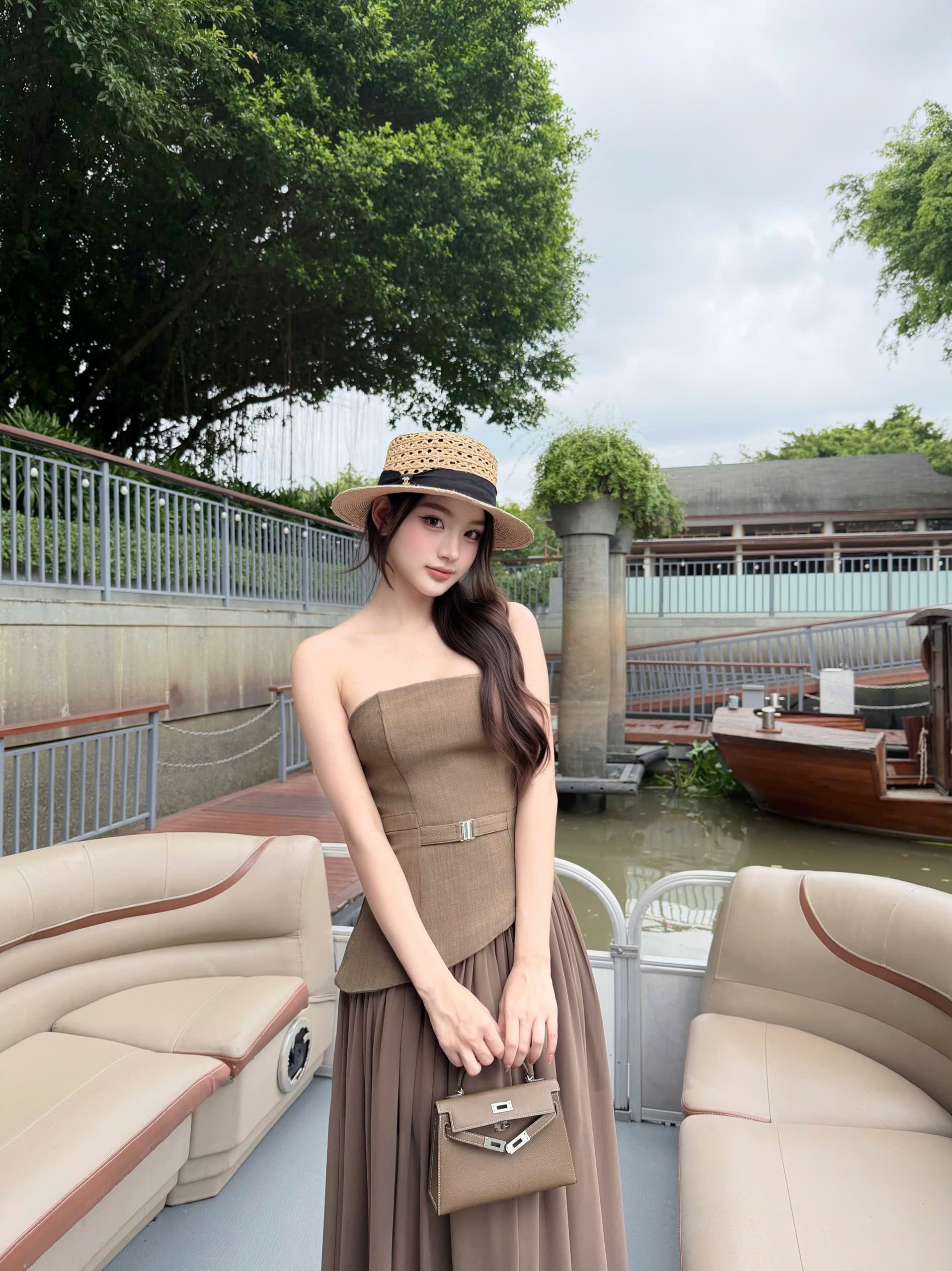 Monaco Mocha Dress