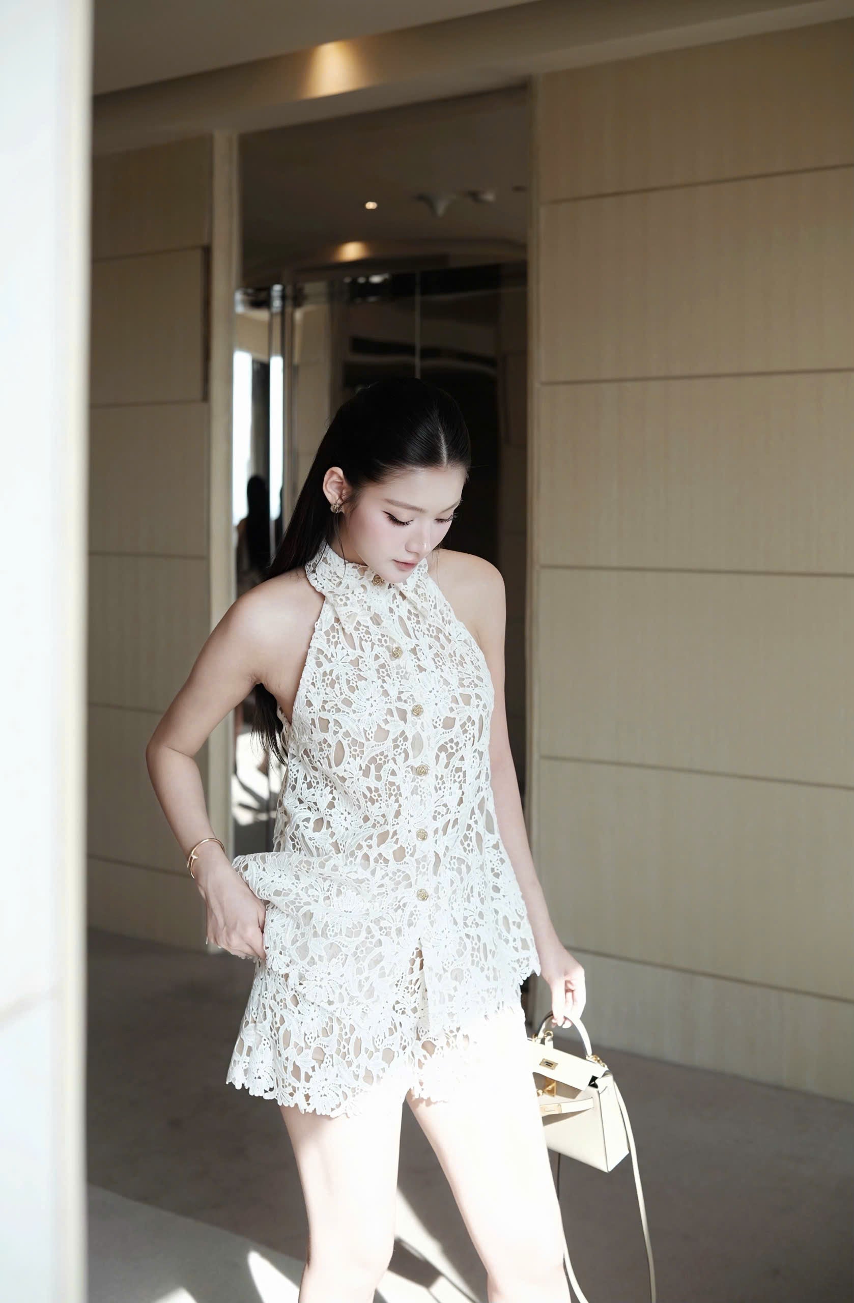 Ivory Lace Set