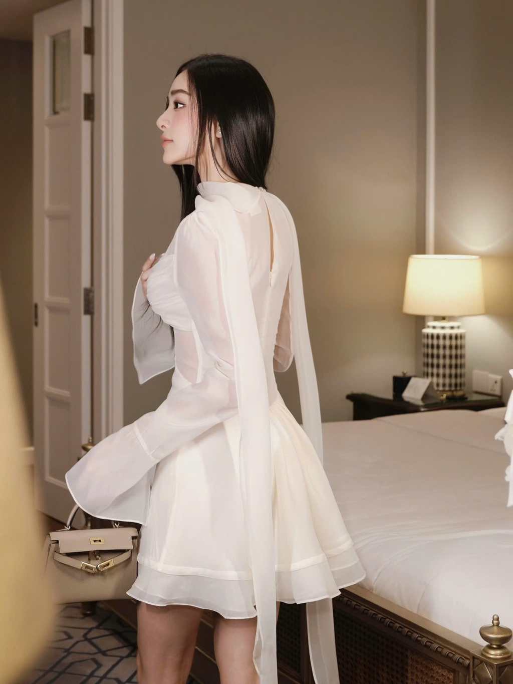 Anaëlle Voile Dress