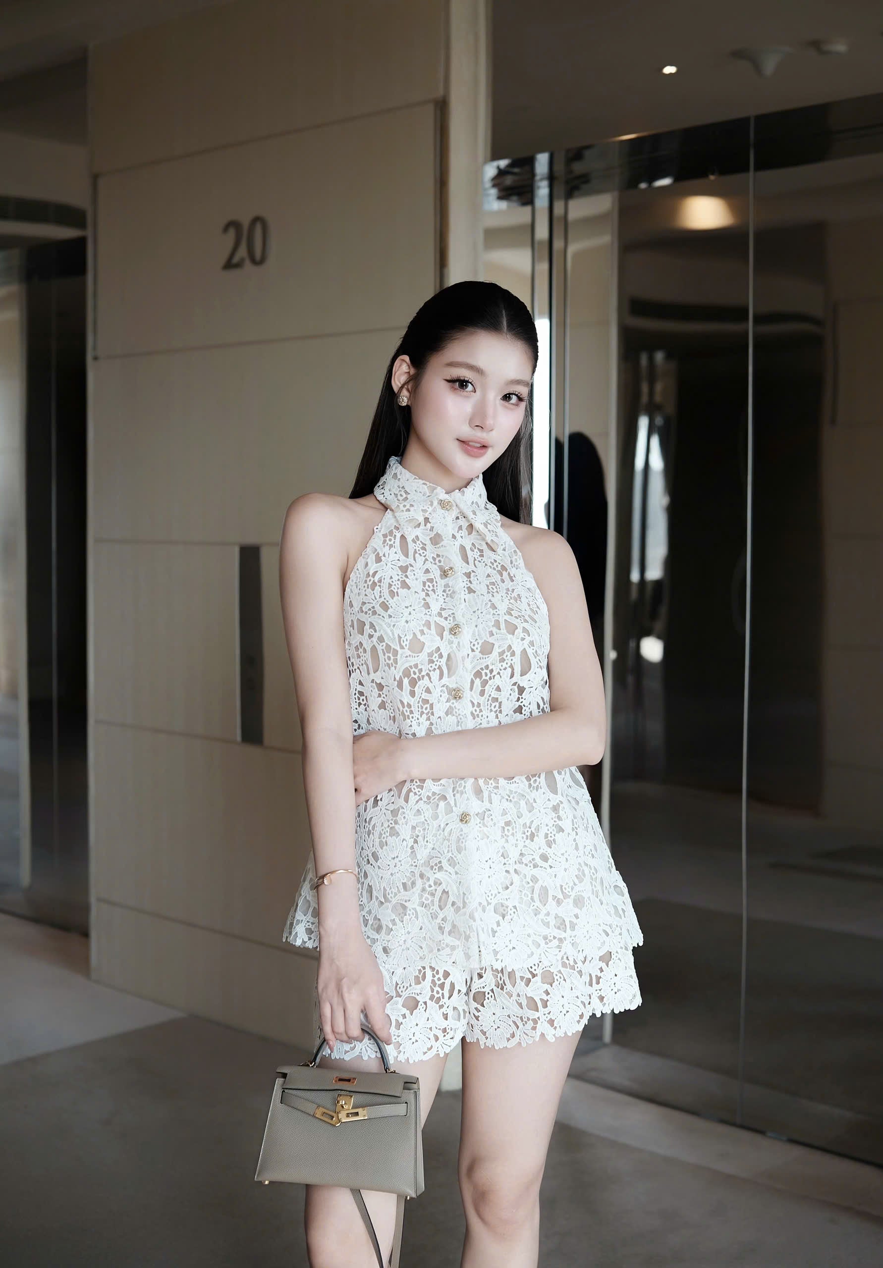 Ivory Lace Set