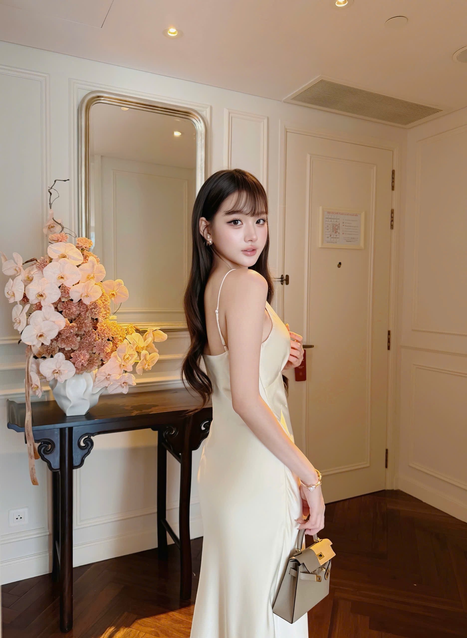 Soleil Silk Dress
