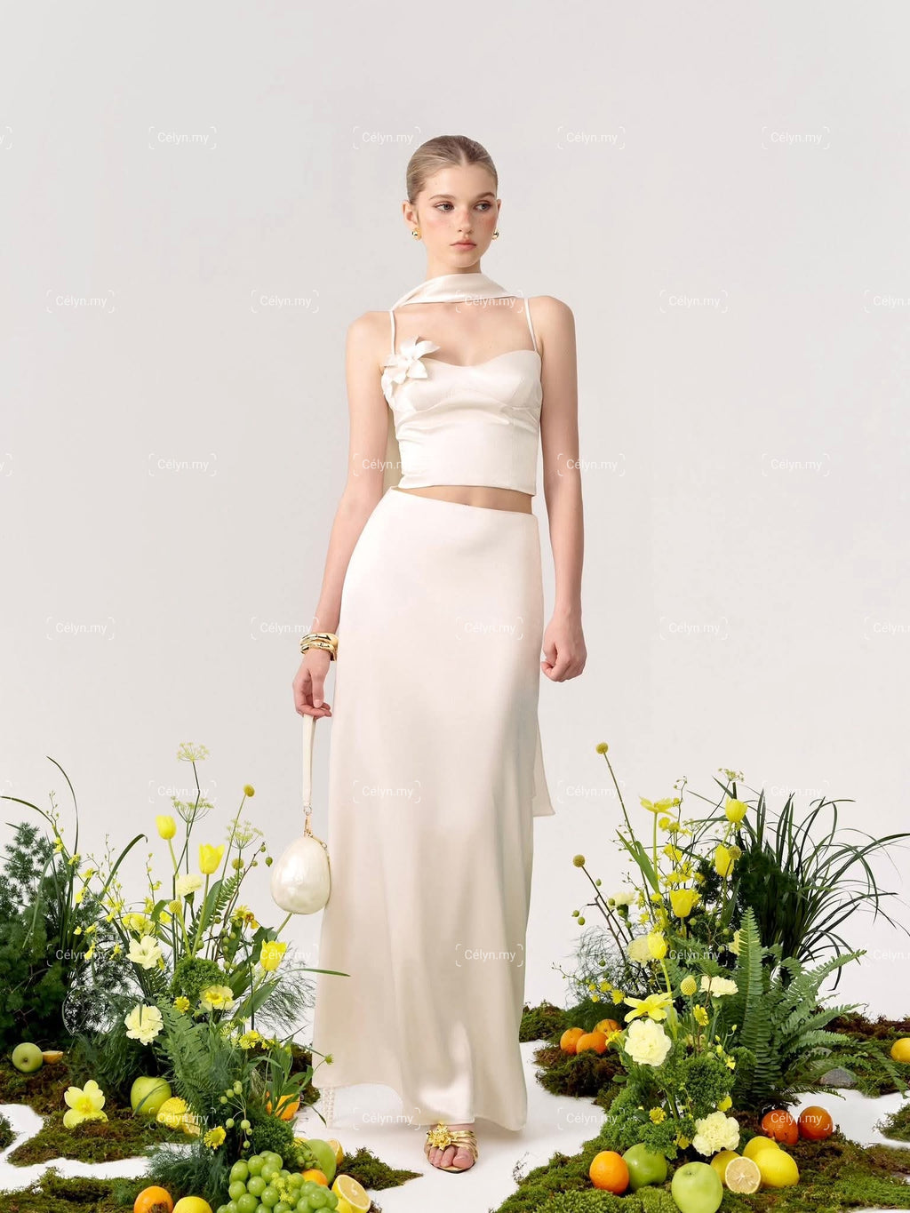 Orchid Silk Set