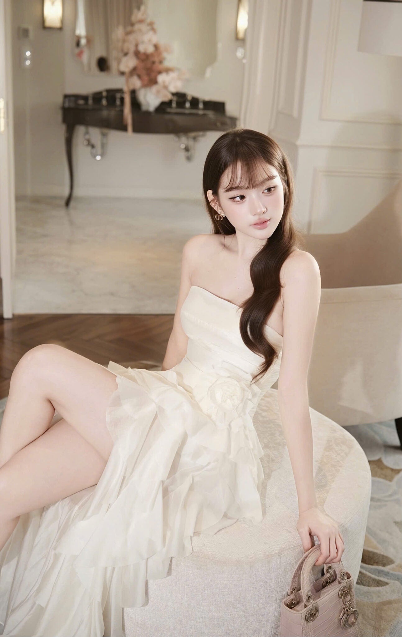 Roselie Ruffle Dress