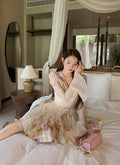 Fleur d'Aquarelle Dress