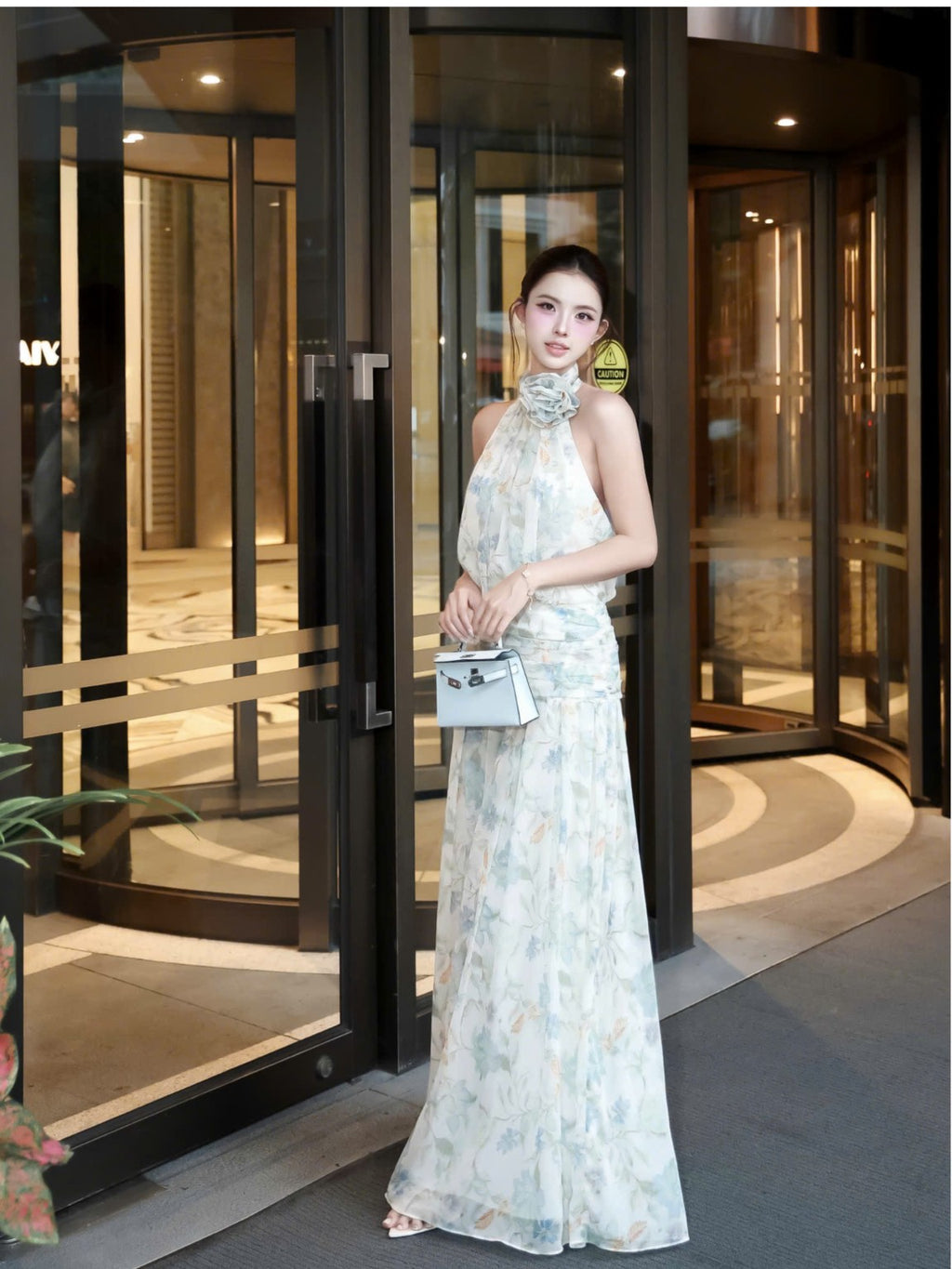 Aquarelle Fleur Dress