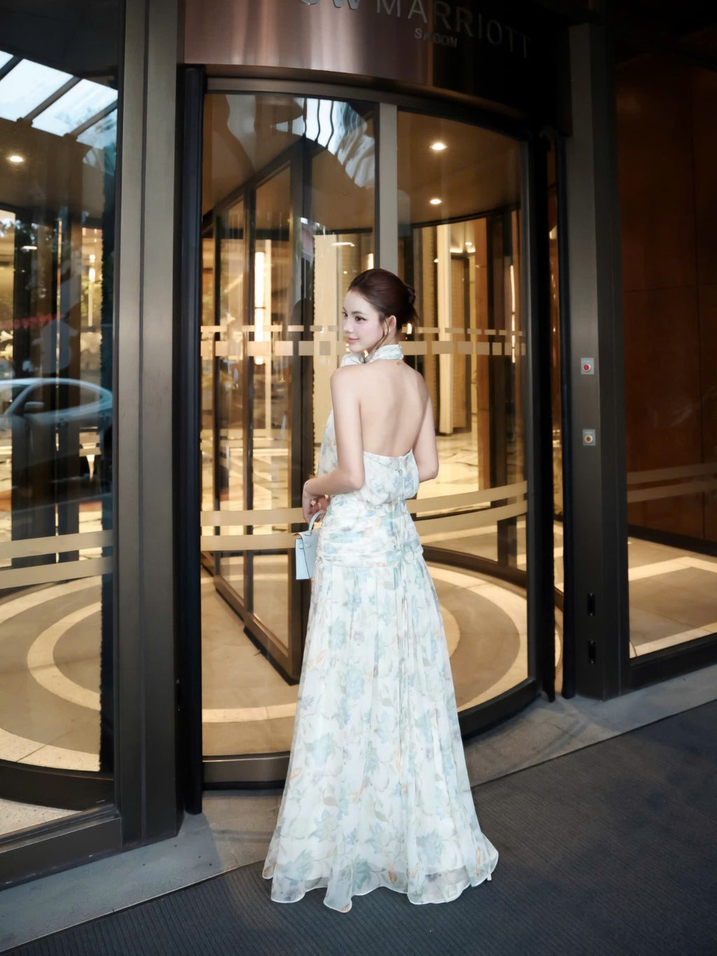 Aquarelle Fleur Dress