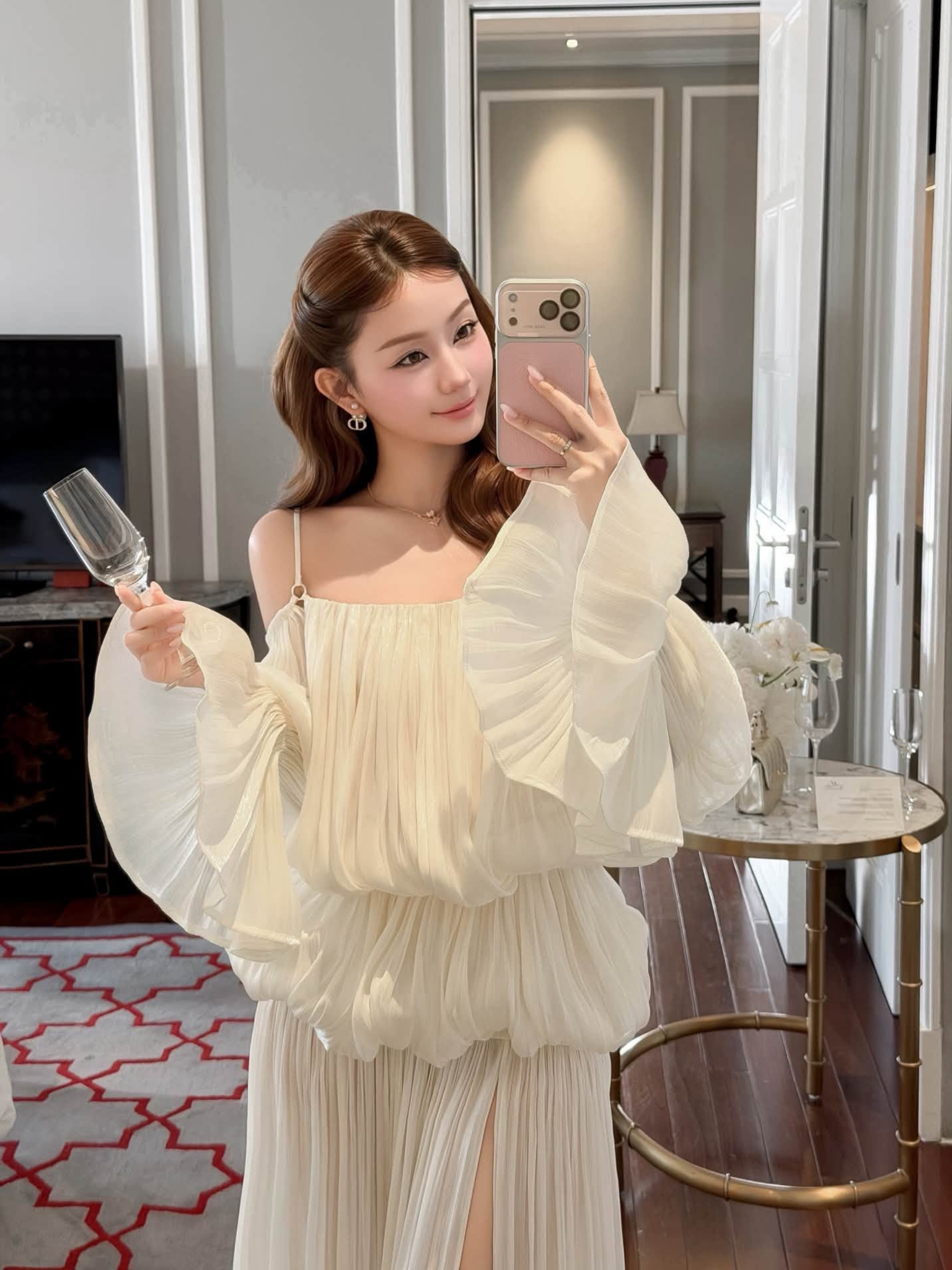 Ivory Whispers Dress