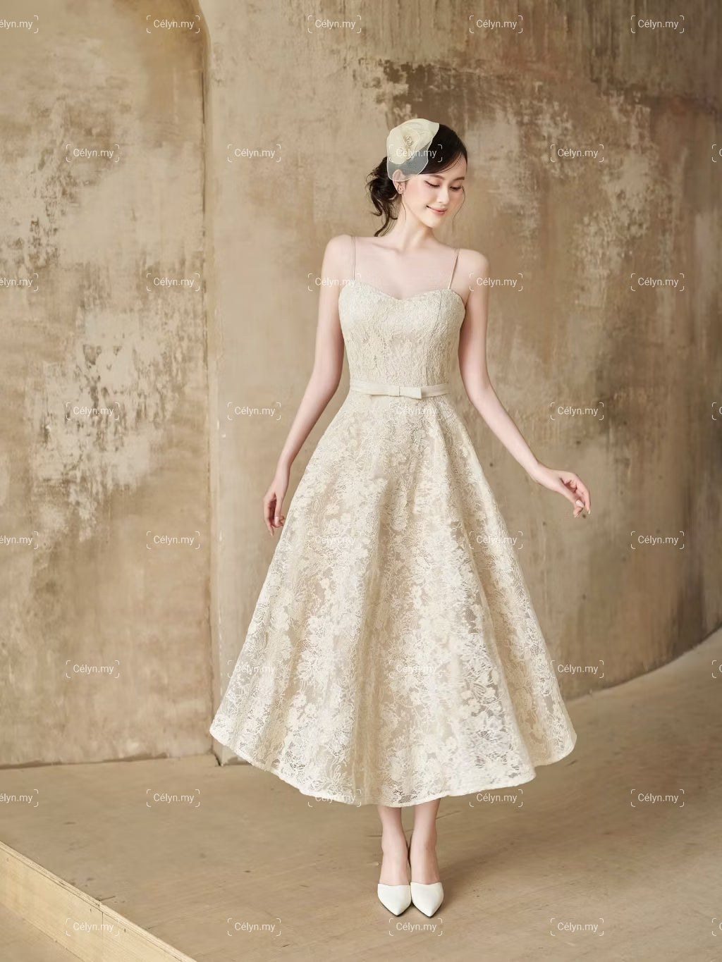 Vivienne Ivory Dress