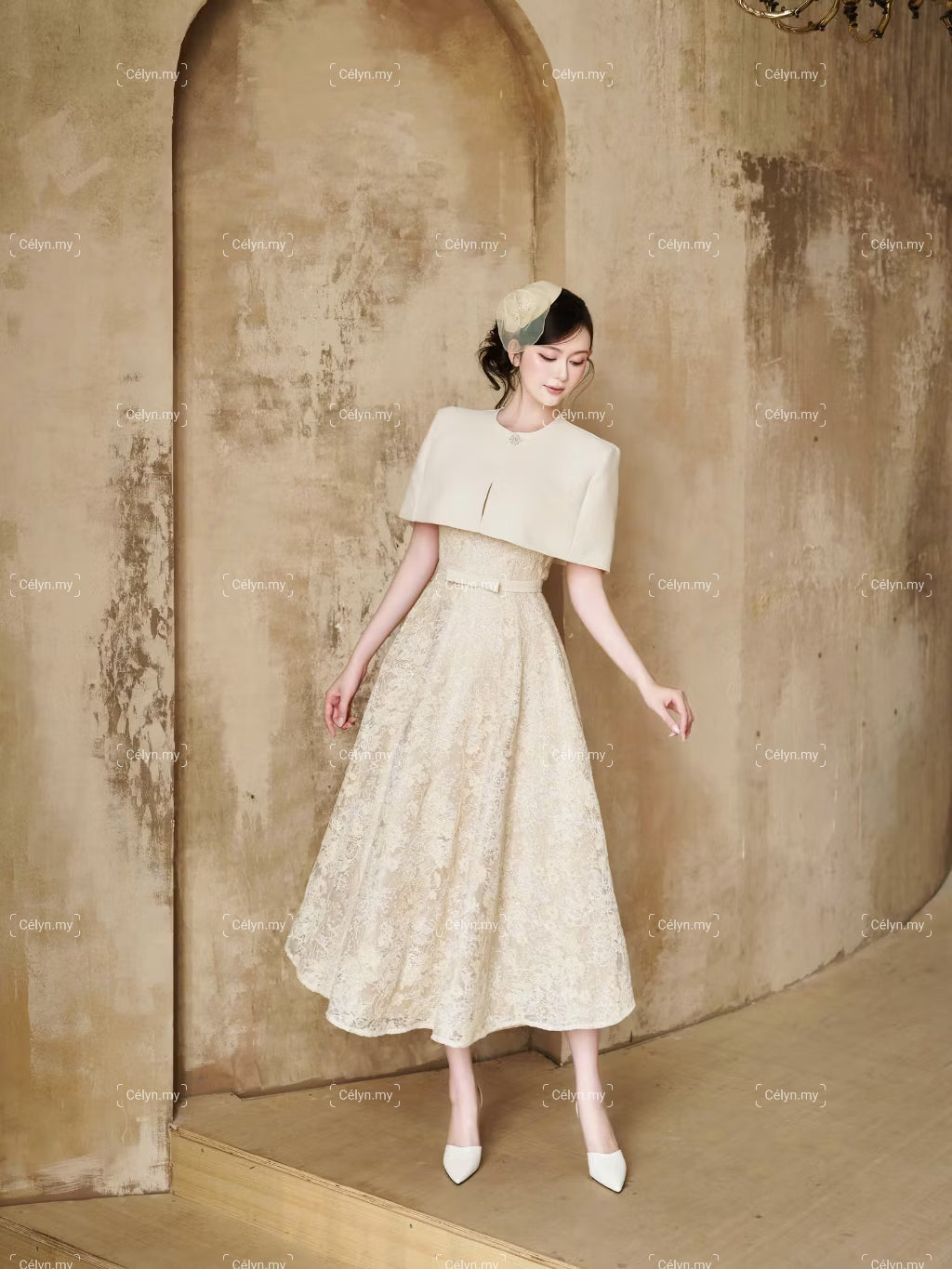 Vivienne Ivory Dress