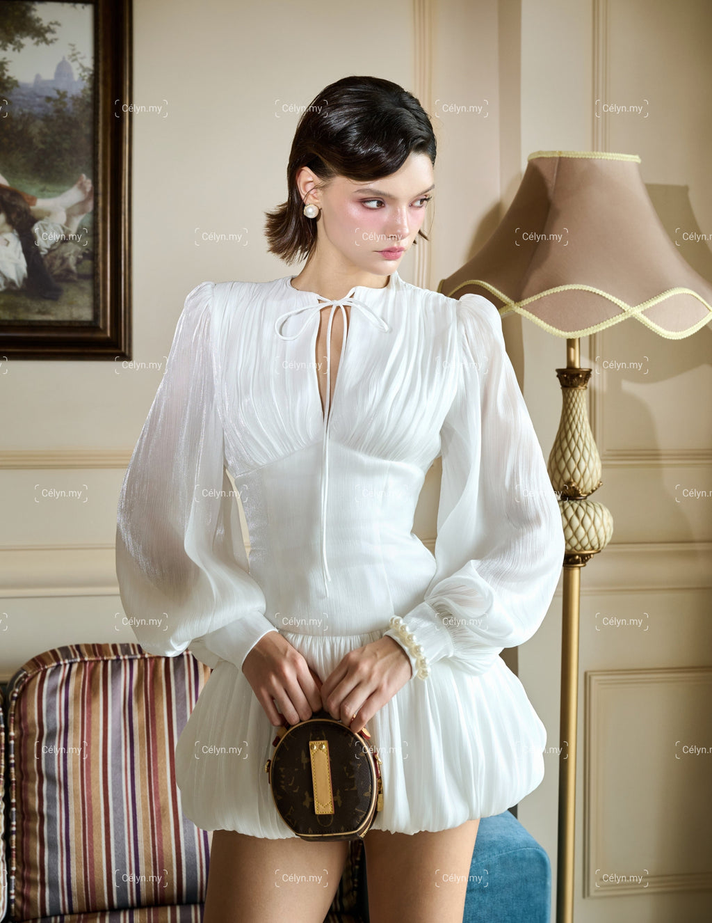 Velmira Étoffe Dress