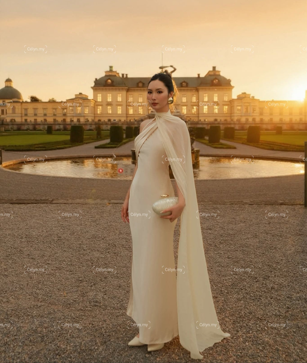 Solène Silk Dress