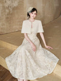 Vivienne Ivory Dress