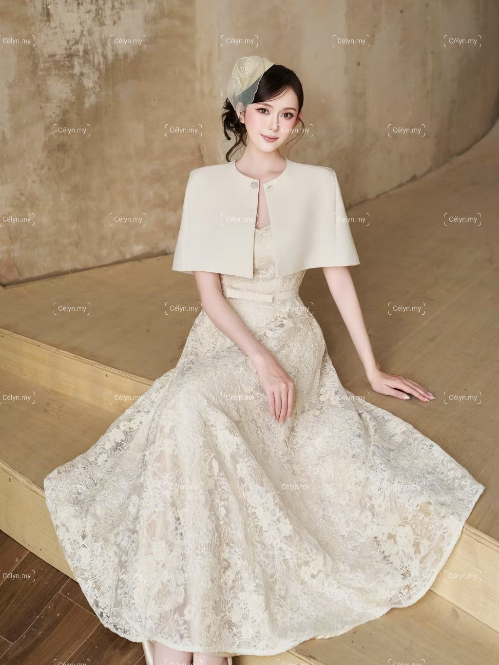 Vivienne Ivory Dress