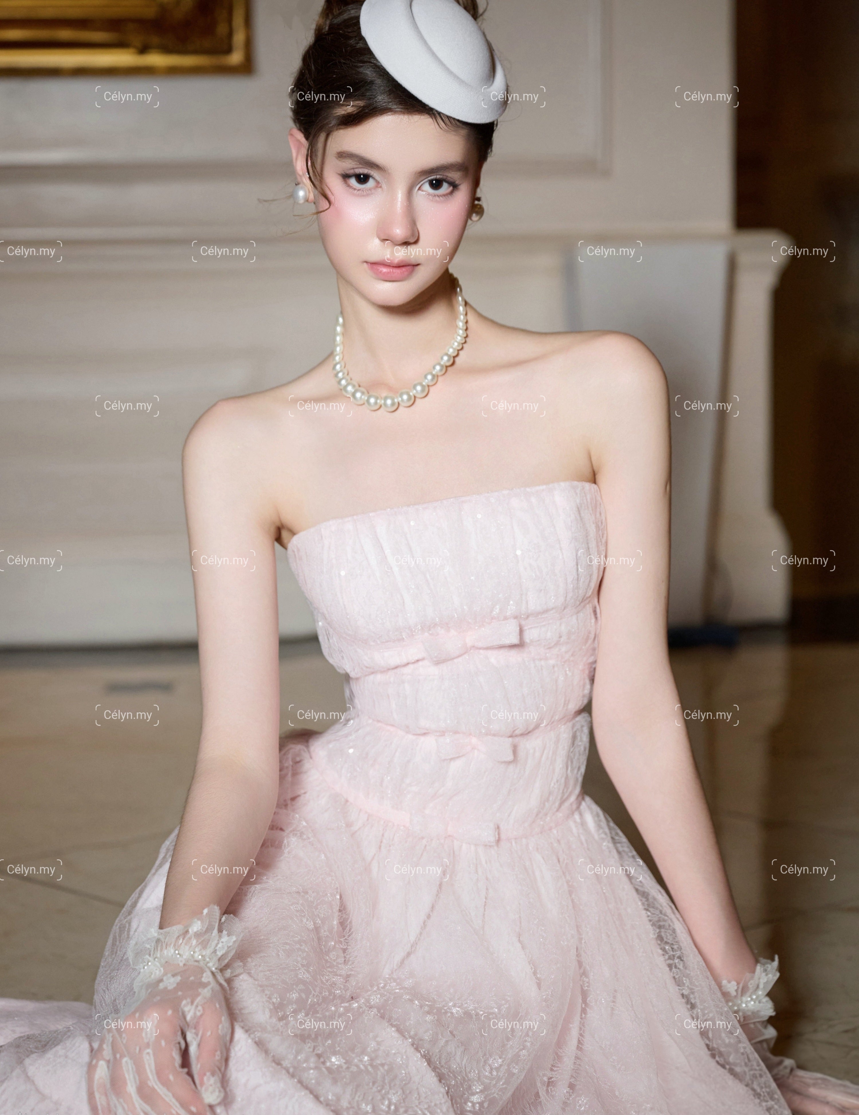 Rosé Heritage Dress