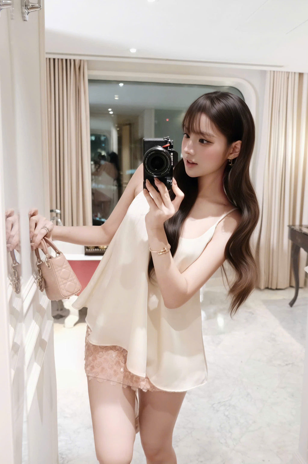 Sequin Silk Set