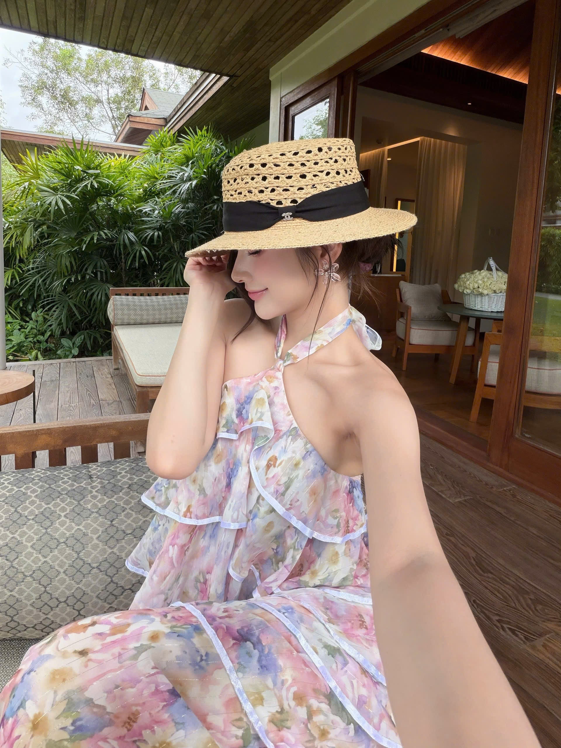 Aquarelle Fleur Dress