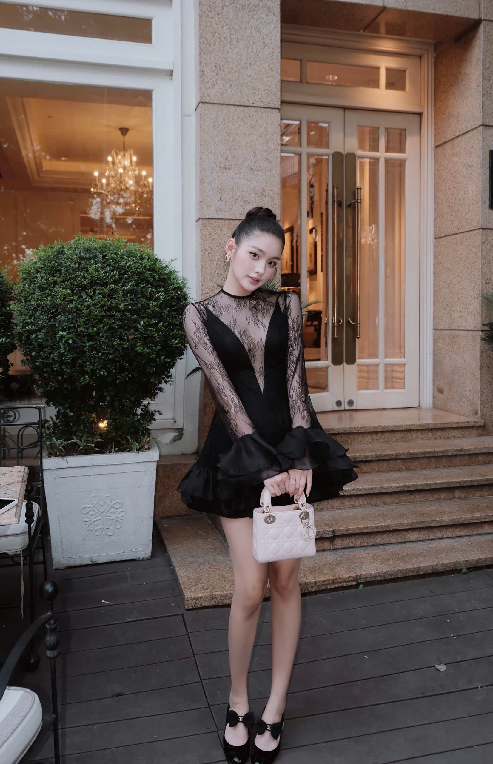 Velours Noir Dress