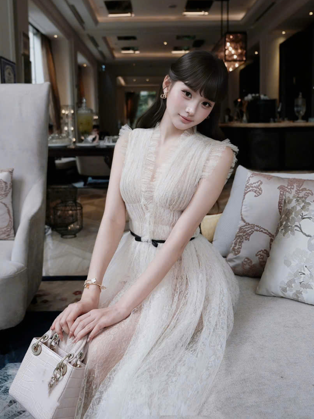 Voile Impériale Dress